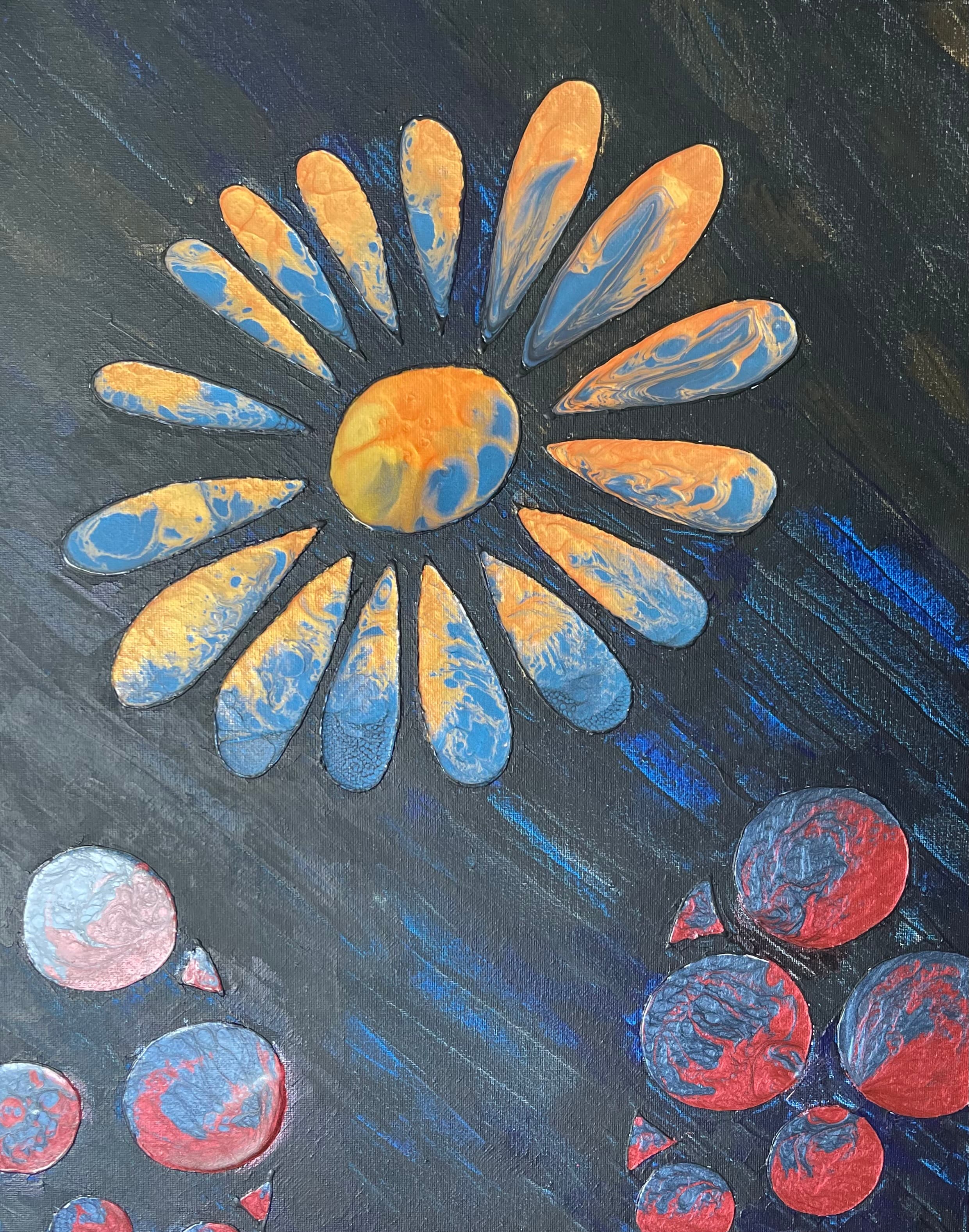 Molten Sunshine — painting by Anirak Edza