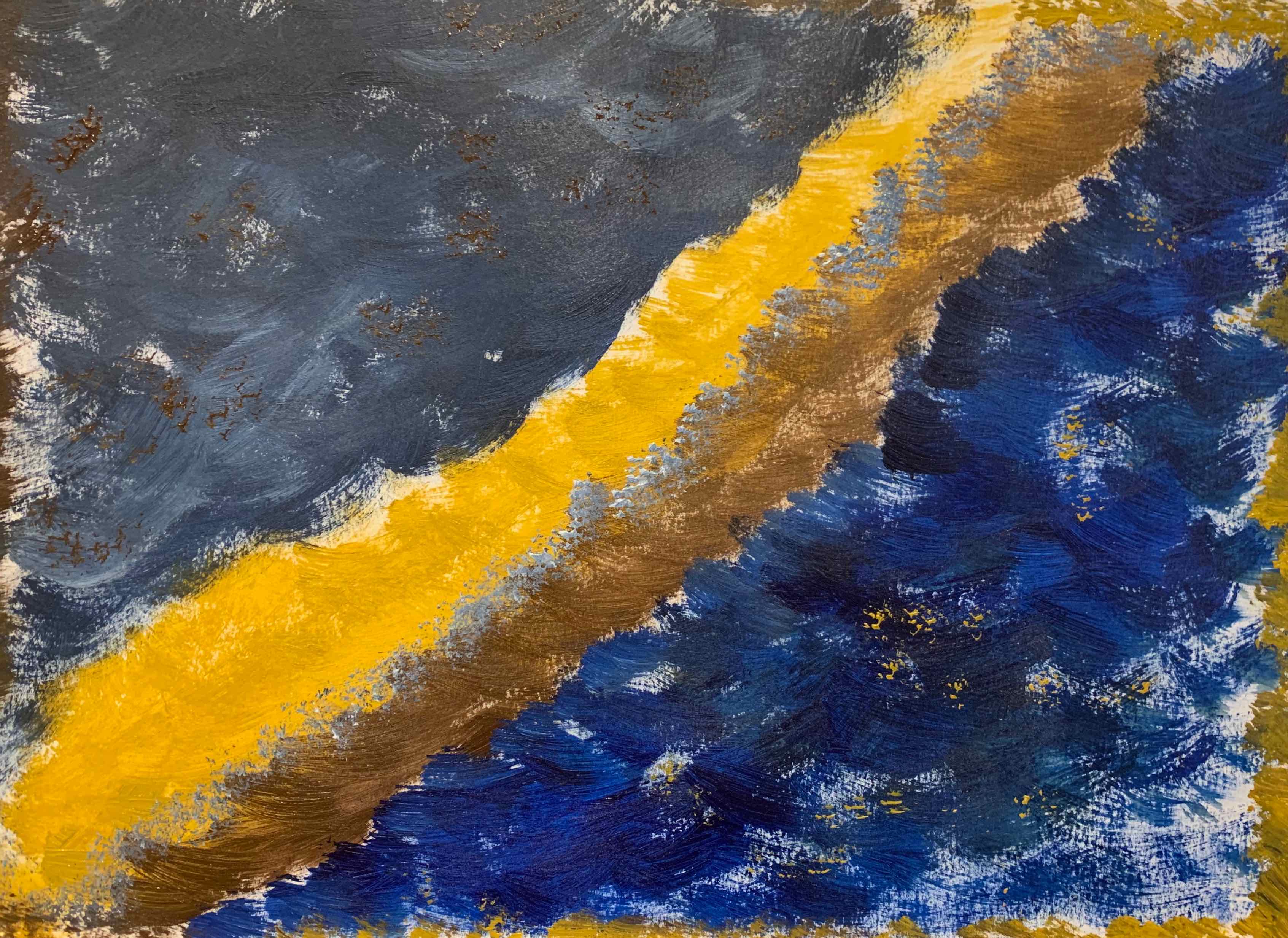 Storm's coming — painting by Anirak Edza